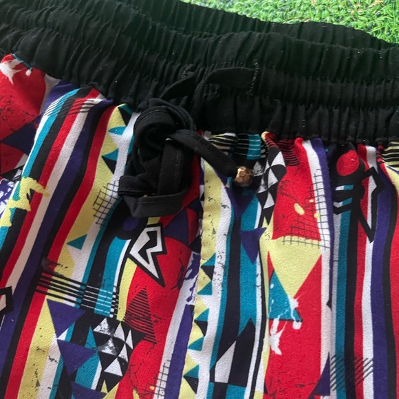 Printed elastic ankle pants M - Picture 5 of 6